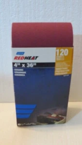 Norton 4" x 36" 120er Körnung Schleifband Schleifpapier, NEU, - Bild 1 von 3