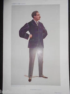 Original Vanity Fair Print of Isidore Cohen, English Composer - Dec 23rd 1908 - Picture 1 of 3