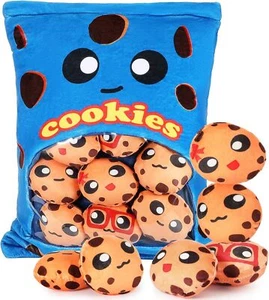Civaner Cute Plush Pillow Kawaii Room Decor Throw Removable Stuffed... - Picture 1 of 7