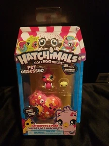 PAQUETE DE 2 HATCHIMALS COLECCIONABLES PET OBSESSED PET SHOP NUEVO PAQUETE EXCELENTE - Imagen 1 de 1