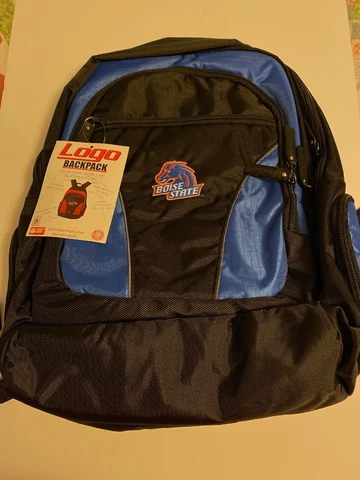 Boise State Broncos Logo Backpack NWT Cover