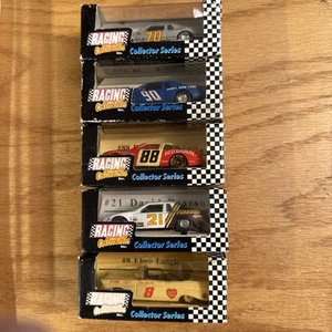 Lot of 5 Racing Collectables Collector Series  #90, #70, #21, #88, #8 - Picture 1 of 6
