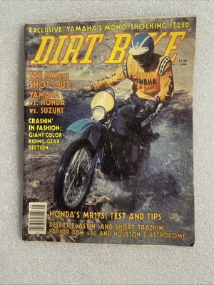 Dirt Bike Magazine May 1977 125 MX MR175 Parker Dam - Image 1 of 2