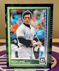 2025 DONRUSS OPTIC BASEBALL NERO PANDORA BUCKY DENT - Foto 1 di 1