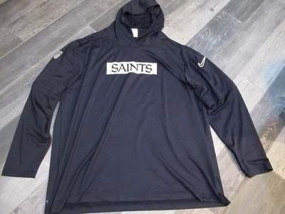 New Orleans Saints Nike Dri Fit Sudadera con Capucha Para Hombre 4XL Nueva con Etiquetas Envío Gratis Foto 1 de 4