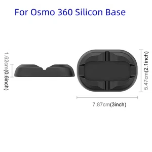 PULUZ New For DJI Osmo 360 Camera Sports Camera Silicone Fixed Base - Picture 1 of 5