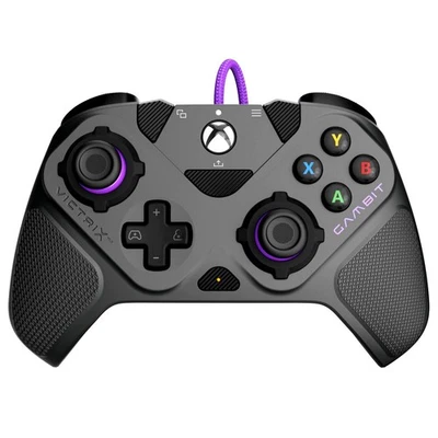 PDP VICTRIX GAMBIT PRIME WIRED CONTROLLER - BLACK - Xbox - Neu & OVP