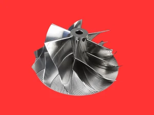 Billet compressor wheel for upgraded/tuning turbocharger 50.20/65.00/6+6 - Picture 1 of 4