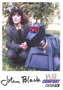 Tarjeta fundida réplica firmada por Doctor Who: JOHN BLACK - Imagen 1 de 1