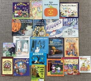 Lot 20 Vintage Fun HALLOWEEN Children's Books Spooky Monsters, Witches - Bild 1 von 23