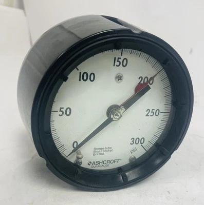 ASHCROFT NO. 45-1279-AS CALIBRE 4,5 PULGADAS 0-300PSI Foto 1 de 4