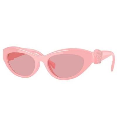 Versace KIDS VK 4005U 545284 Pink Plastic Cat-Eye Sunglasses Purple Lens - Image 1 of 3