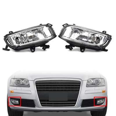 Front Bumper Fog Light Lamp Replacement For Audi A8 S8 D3 A8 Quattro 2008-2010 - Image 1 of 4