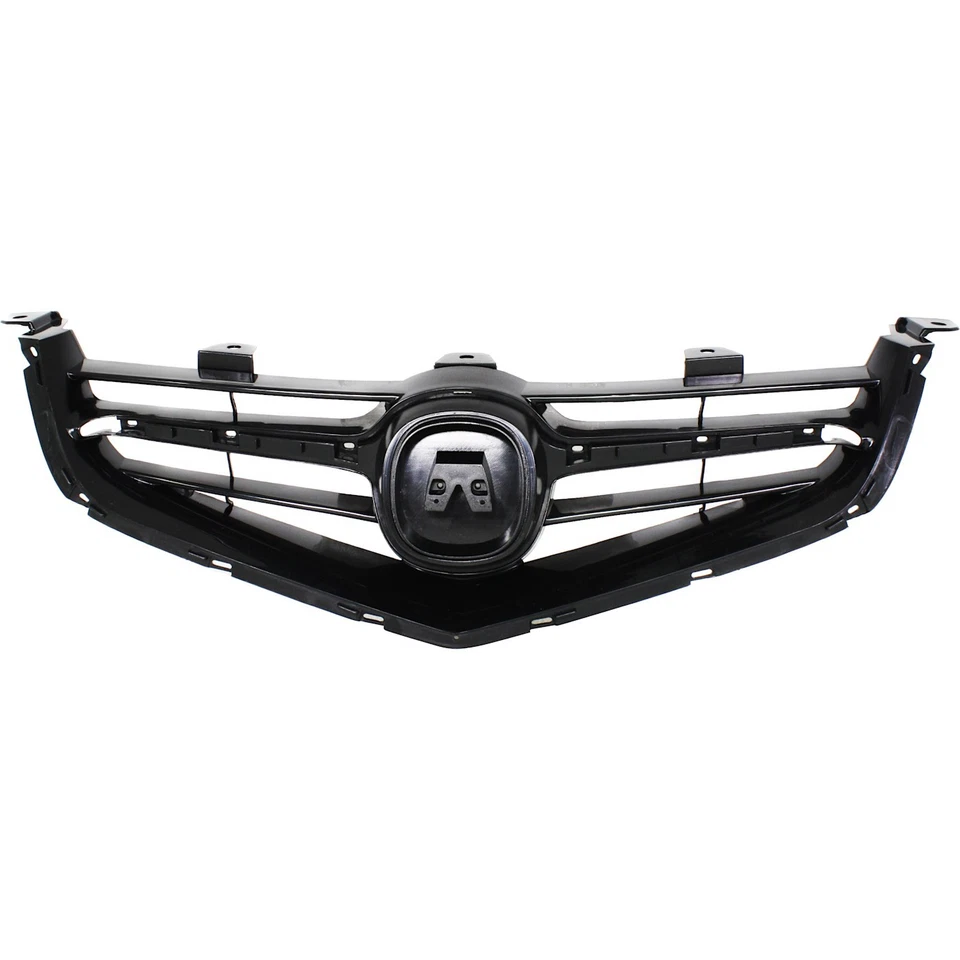Rejilla para Acura TSX 2004-2005 de plástico negro Foto 1 de 4