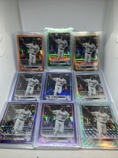 JOSE SIRI 2022 Topps Chrome ORANGE Refractor /25 PLUS SO MUCH MORE