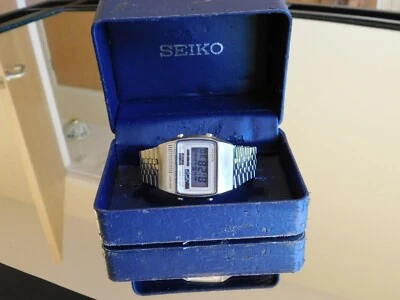 Seiko 1978 Very Rare  A159 5009 G Retro LCD Chronograph Working! - Image 1 of 4