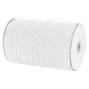 125 Yards Elastic Band Cord 6mm For DIY Trim Spandex Make Face Cover String - Picture 1 of 11