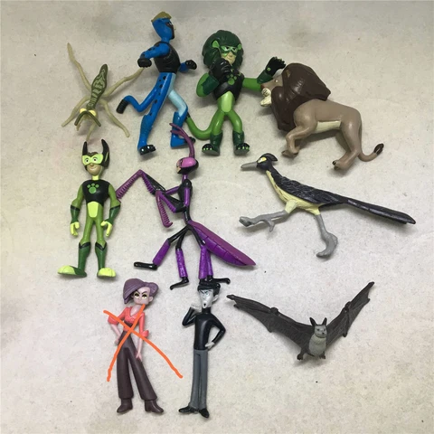 9 Piece Wild Kratts Collection Action Figure Toy As Picture Cover