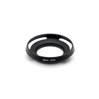 LINGOFOTO 39mm XF60 Metal Screw in Vented Lens Hood for FUJINON XF 60mm F2.4 R Macro Lens