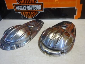 Vintage Harley IRONHEAD SPORTSTER CHOICE OF Used Chrome TIN Outer Primary COVER - Picture 1 of 15
