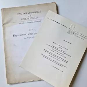 Expressions Esthetiques De La Folie vol. II - Delay Et Vomat - Sandoz 1966 - Picture 1 of 9