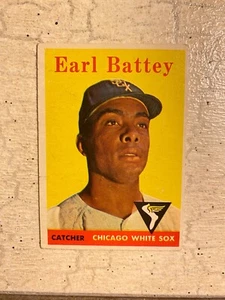 1958 Topps Baseball #364 Earl Battey!! ¡ENVÍO DE $1!! - Imagen 1 de 2