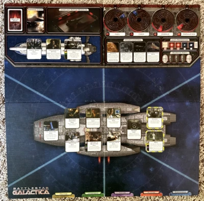 Battlestar Galactica 2008 Board Game - Replacement Game Board Only - Image 1 of 4