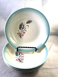 Homer Laughlin Duratone Spring Garden Soup Bowls 6 1/8"--Set of 4 - Picture 1 of 4