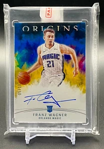 2021-22 Panini Origins Franz Wagner Gold /10 On Card Auto RC Rookie - Picture 1 of 2