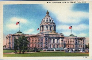 State Capitol Minnesota St. Paul Minn Postcard Unposted - Picture 1 of 2