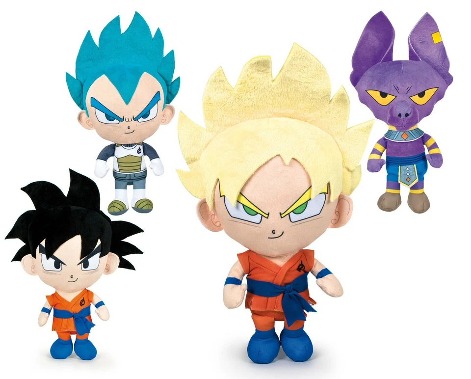 Dragonball + Dragonball Super Plüsch Figuren Stofftiere 27-32 cm Groß NEU