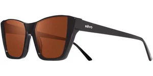 Revo Kendall Toole Chelsea Polarized Women's Cat Eye Sunglasses RE121601GO Japan - Picture 1 of 3