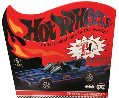 RLC Batmobile TV Series Redline Neo-Classic Red Line Club Exclusive HWC 2022 - Image 1 of 4
