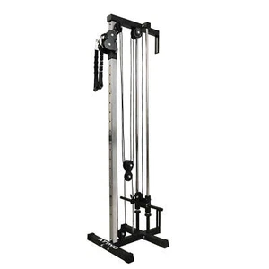 Wall Mount Cable Station with Adjustable Dual Pulley System - Picture 1 of 5