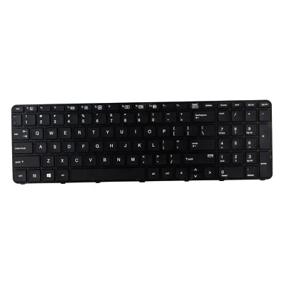 Teclado estadounidense para HP ProBook 450 G3 G4 455 G3 G4 470 G3 G4 650 G2 G3 727682-001 Foto 1 de 4