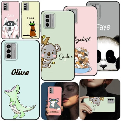 Animal Cartoon Personalised Matte Phone Case Cover For Nokia C32 C12 G42 G22 C21 - image 1 of 4