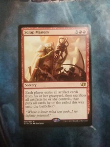 Scrap Mastery ** 50% de descuento $30+ ** Tarjeta Magic The Gathering Magic The Gathering - C14 - Imagen 1 de 1