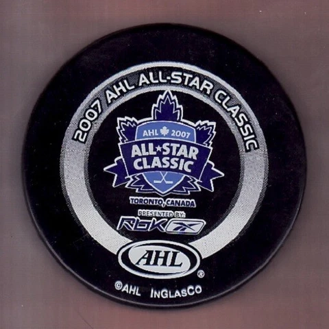 GAME PUCK - 2007 TORONTO MARLIES AHL ALL STAR GAME CLASSIC #TR8720#F55 - L1 Cover