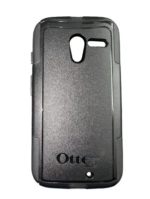 G1. Otterbox Commuter Moto X Case, Two Shell Part. Black Open Box Repack - Imagem 1 de 2