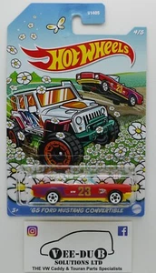 Hot Wheels '65 Ford Mustang Cabrio rot Hotwheels Spring 2023 HLJ33 USA NEU - Bild 1 von 1