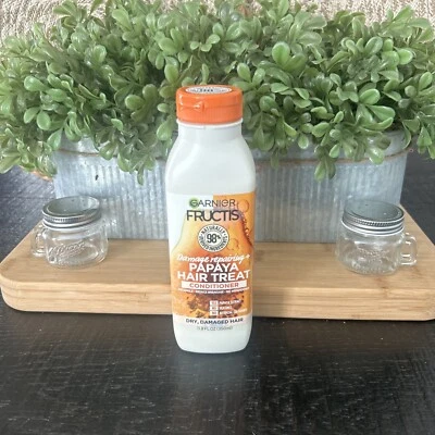 GARNIER FRUCTIS Damage Repairing Treat Conditioner + Papaya Extract 11.8oz - Image 1 of 2