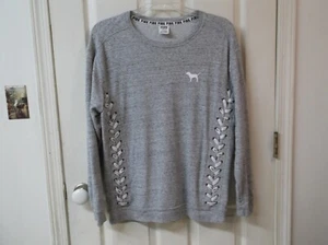 Victoria's Secret Top Size Medium Dog Logo Oversized Bust 44" - Picture 1 of 6