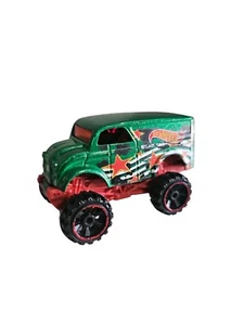 Hot Wheels 2012 Stunt Team Monster Truck Stars and Stripes grün #V516 lose - Bild 1 von 4