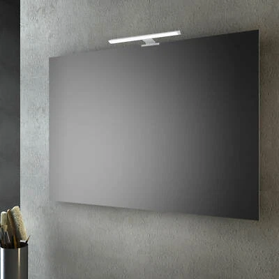 Specchio bagno con lampada a led  da 100x80 cm con luce led fredda - Immagine 1 di 3