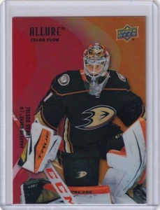 2022-23 Allure Lukas Dostal RED ORANGE Color Flow #SF-35 Ducks - Picture 1 of 2