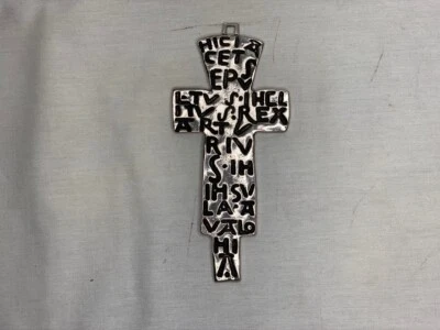 亚瑟王,凯尔特人埋葬十字架,金属,古代神秘复制品版 — 第 1/4 张图片