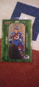 2023-24 UPPER DECK SERIE 1 200X85 GREEN #DM-79 MIKKO RANTANEN COLORADO