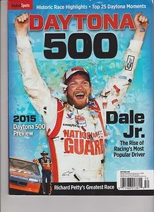 BECKETT SPORTS MAGAZINE SPRING 2015 DAYTONA 500 PREVIEW, DALE Jr. COVER. - Picture 1 of 1