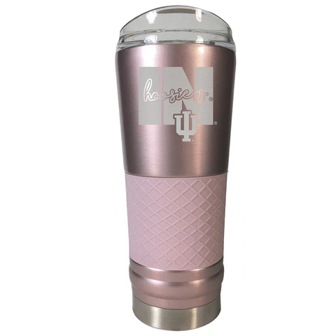Indiana Hoosiers 24oz. Draft Rose Gold Tumbler Cover