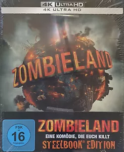 Zombieland 4K Ultra HD Blu Ray Steelbook Edition NEU OVP - Bild 1 von 1